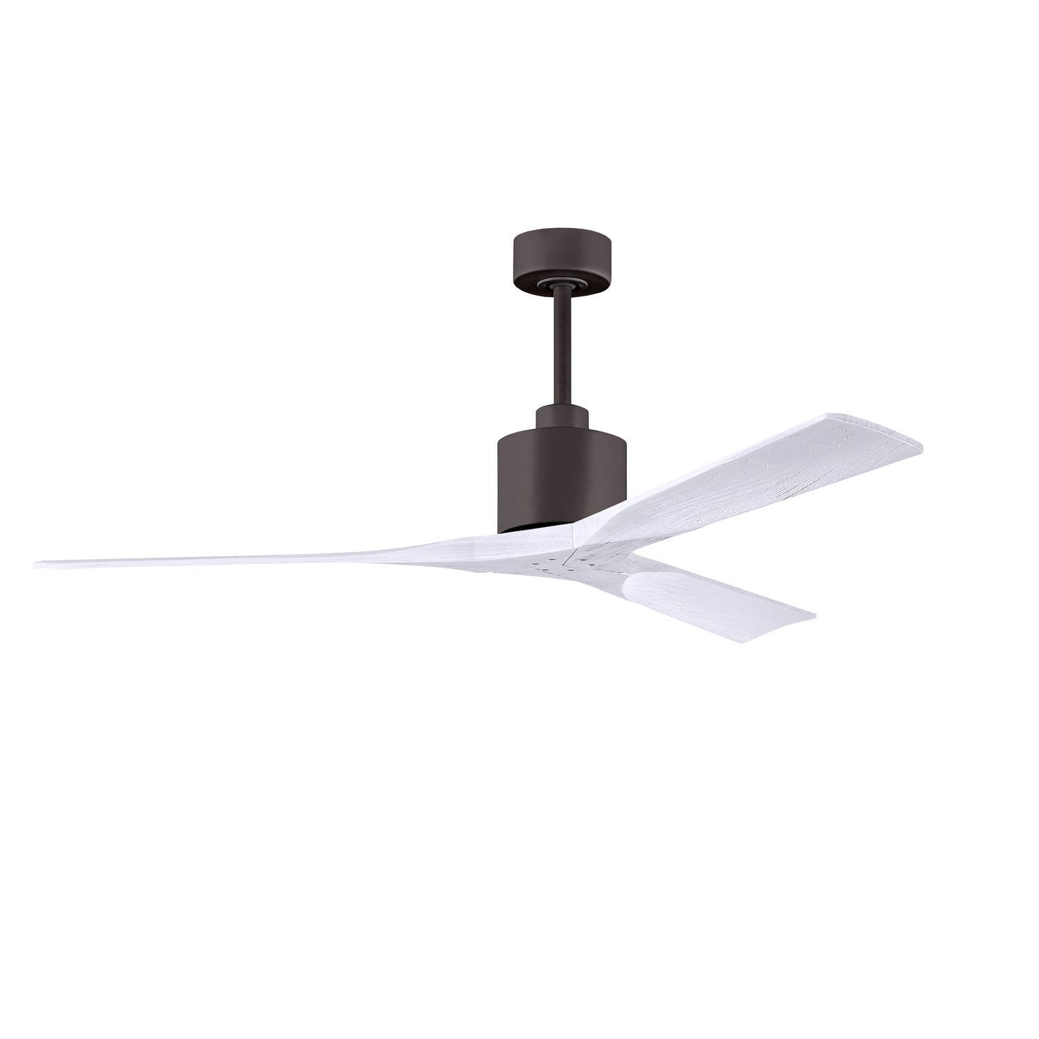 Matthews Fan Company - NK-TB-MWH-60 - 60"Ceiling Fan - Nan - Textured Bronze