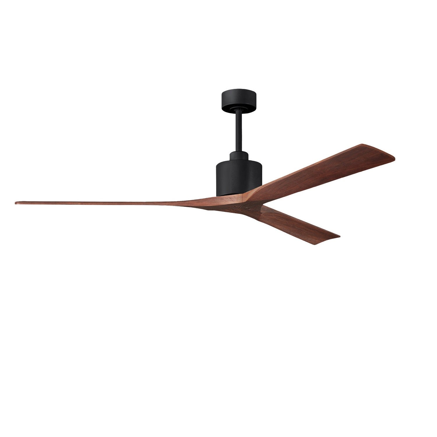 Matthews Fan Company - NKXL-BK-WA-72 - 72"Ceiling Fan - Nan XL - Matte Black