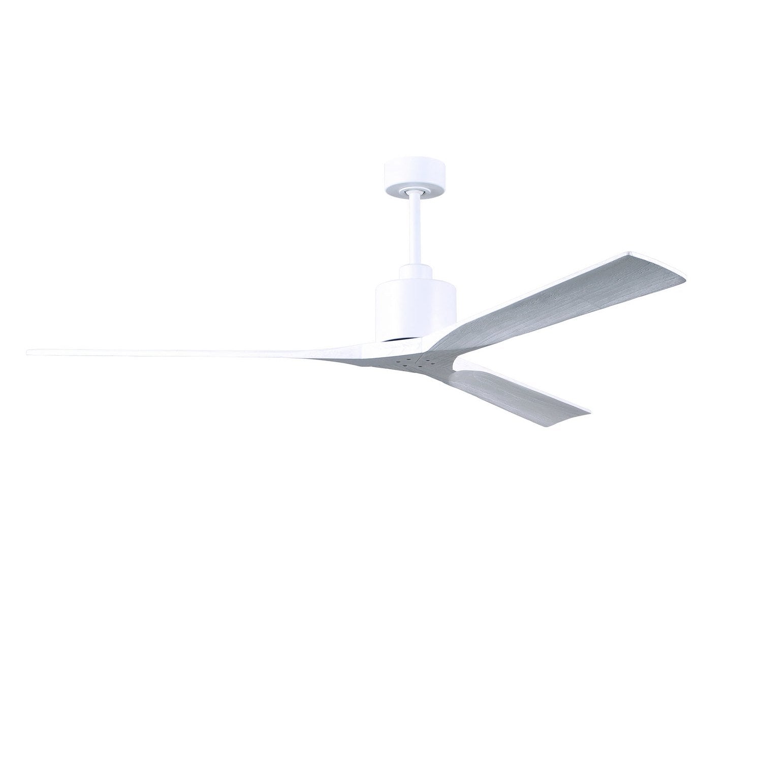 Matthews Fan Company - NKXL-MWH-MWH-72 - 72"Ceiling Fan - Nan XL - Matte White