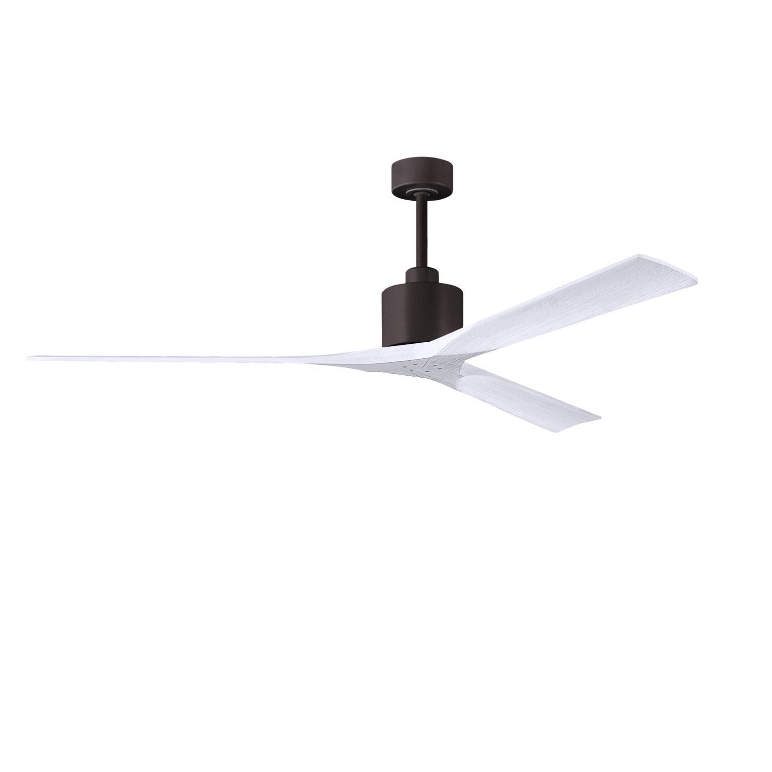 Matthews Fan Company - NKXL-TB-MWH-72 - 72"Ceiling Fan - Nan XL - Textured Bronze