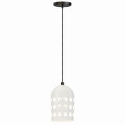 Maxim - 21242WTBK - One Light Pendant - Dottie - Black