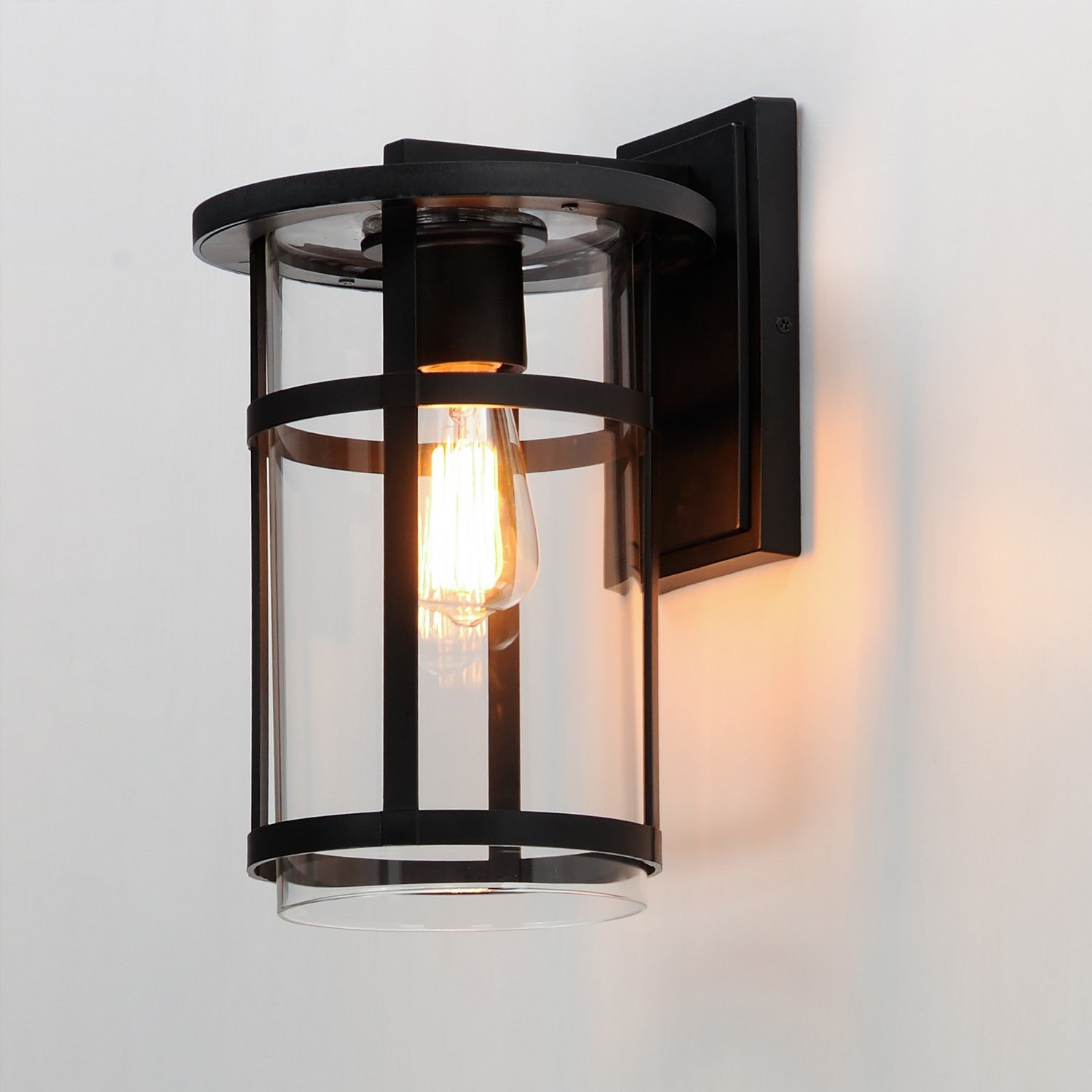 Maxim - 40623CLBK - One Light Outdoor Wall Sconce - Clyde Vivex - Black
