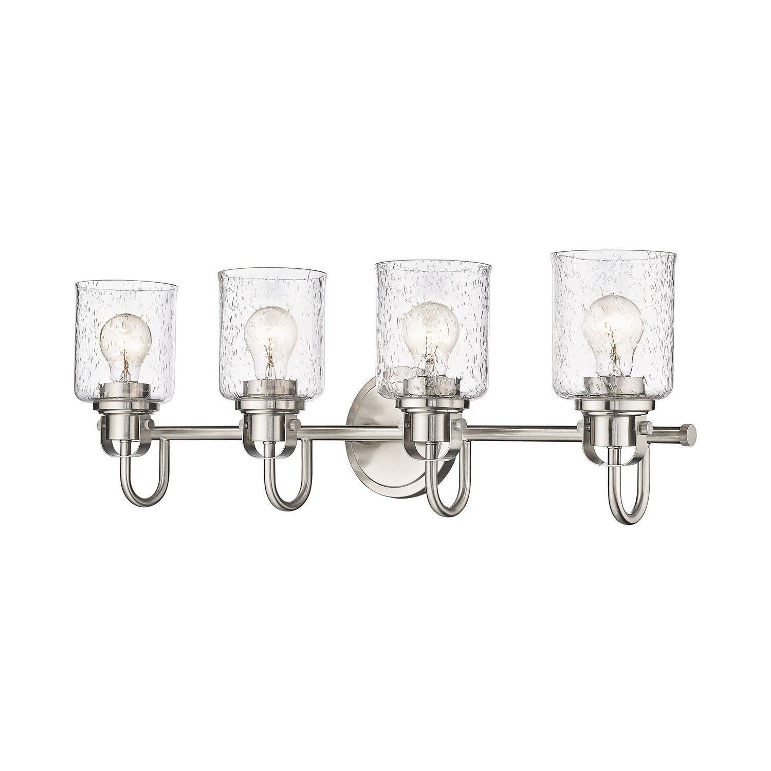 Z-Lite - 340-4V-BN - Four Light Vanity - Kinsley - Brushed Nickel