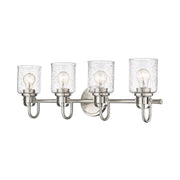 Z-Lite - 340-4V-BN - Four Light Vanity - Kinsley - Brushed Nickel