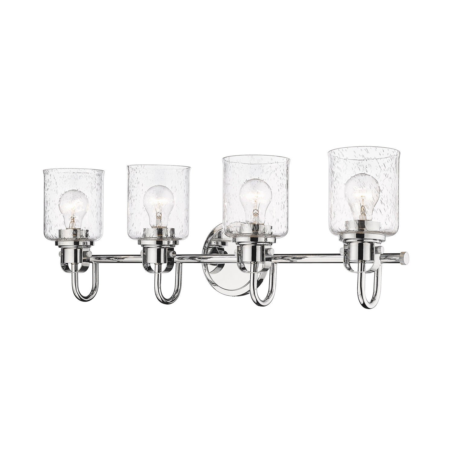 Z-Lite - 340-4V-CH - Four Light Vanity - Kinsley - Chrome