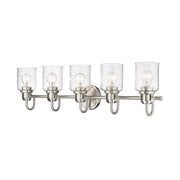 Z-Lite - 340-5V-BN - Five Light Vanity - Kinsley - Brushed Nickel