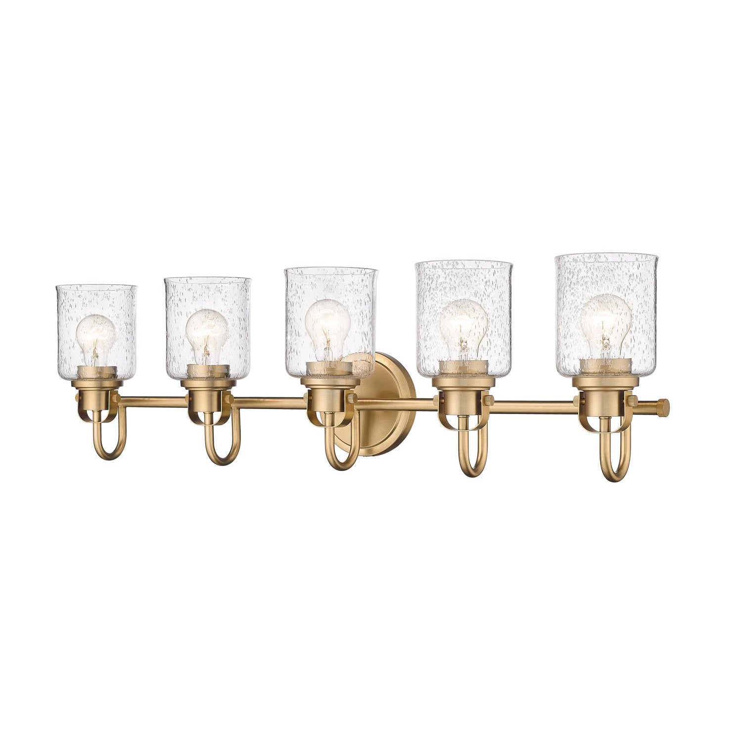 Z-Lite - 340-5V-HG - Five Light Vanity - Kinsley - Heirloom Gold