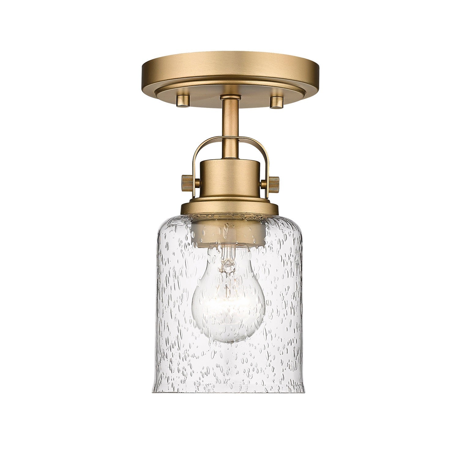 Z-Lite - 340F1-HG - One Light Flush Mount - Kinsley - Heirloom Gold