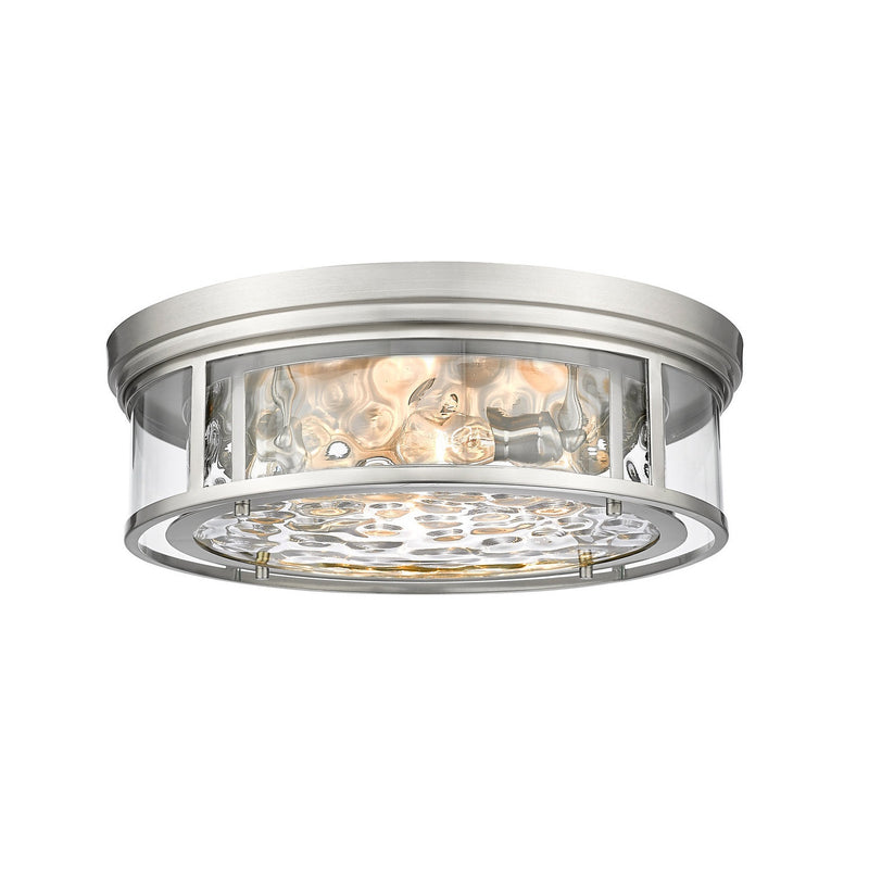 Z-Lite - 493F4-BN - Four Light Flush Mount - Clarion - Brushed Nickel