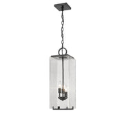 Z-Lite - 592CHB-BK - Three Light Outdoor Chain Mount Ceiling Fixture - Sana - Black