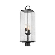 Z-Lite - 592PHBR-BK - Three Light Outdoor Post Mount Fixture - Sana - Black