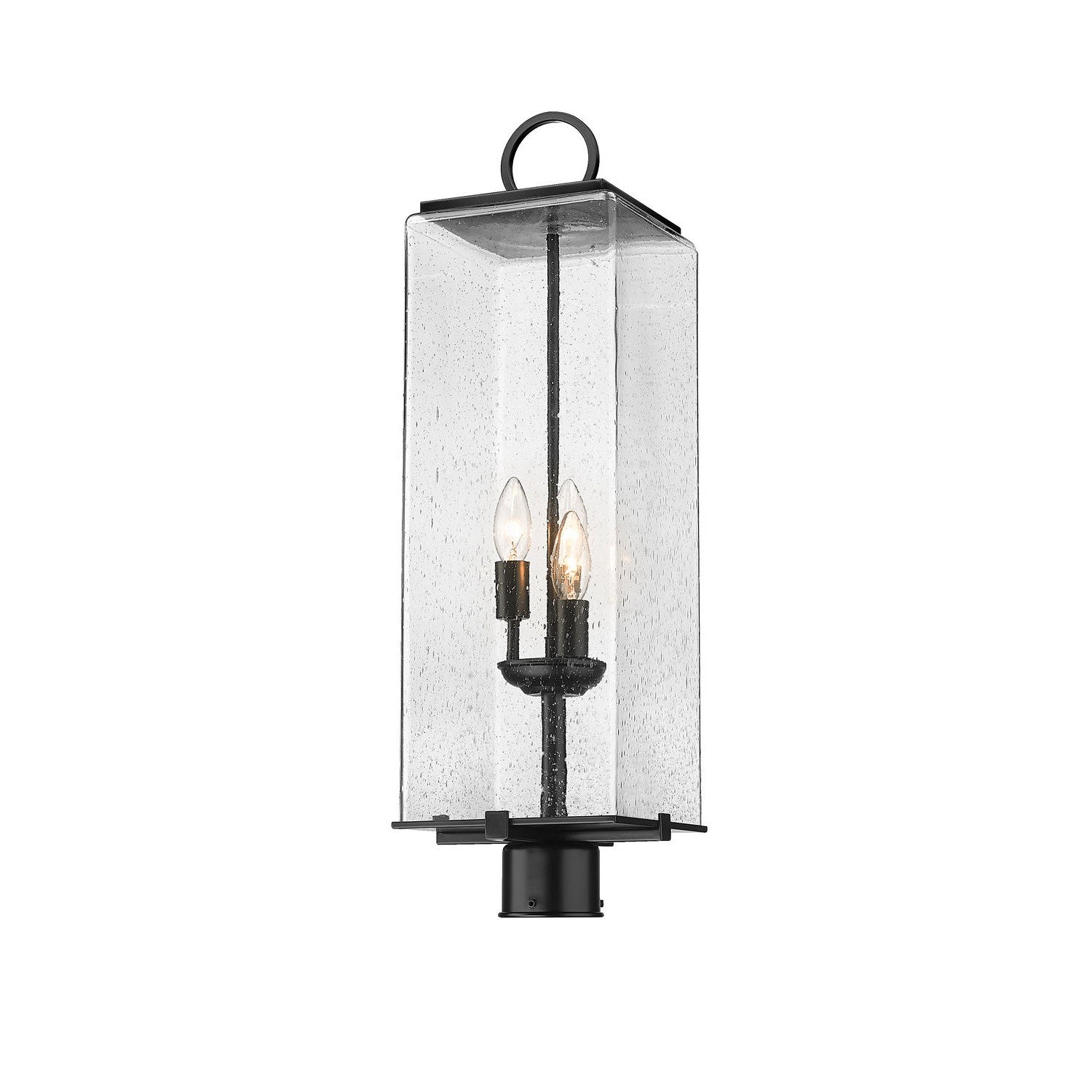 Z-Lite - 592PHBR-BK - Three Light Outdoor Post Mount Fixture - Sana - Black