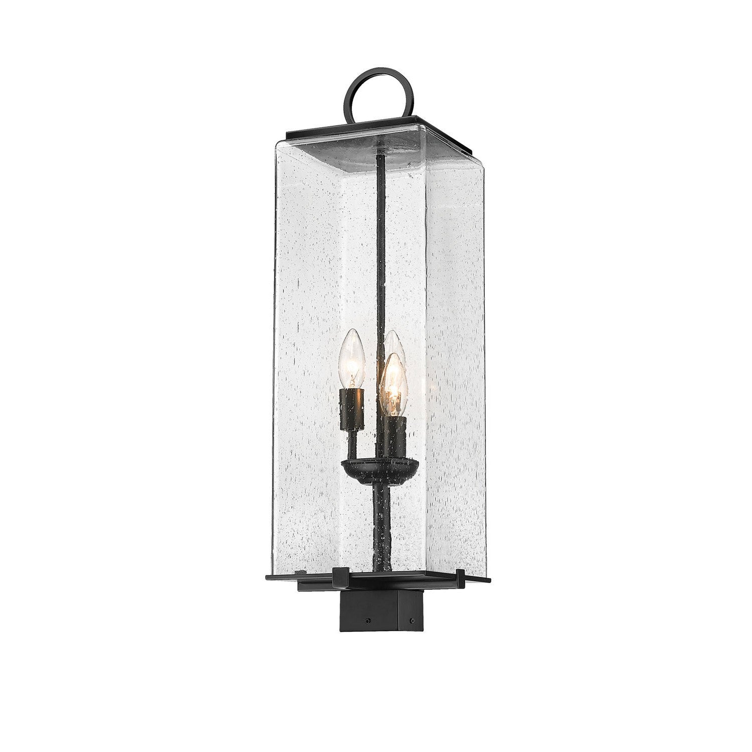 Z-Lite - 592PHBS-BK - Three Light Outdoor Post Mount Fixture - Sana - Black