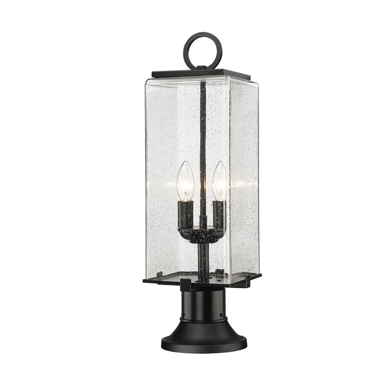 Z-Lite - 592PHMR-553PM-BK - Two Light Outdoor Pier Mounted Fixture - Sana - Black