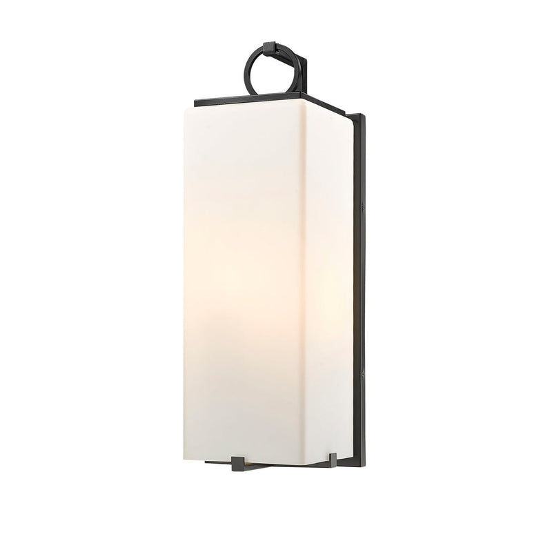 Z-Lite - 593B-BK - Three Light Outdoor Wall Light - Sana - Black