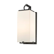 Z-Lite - 593M-BK - One Light Outdoor Wall Light - Sana - Black