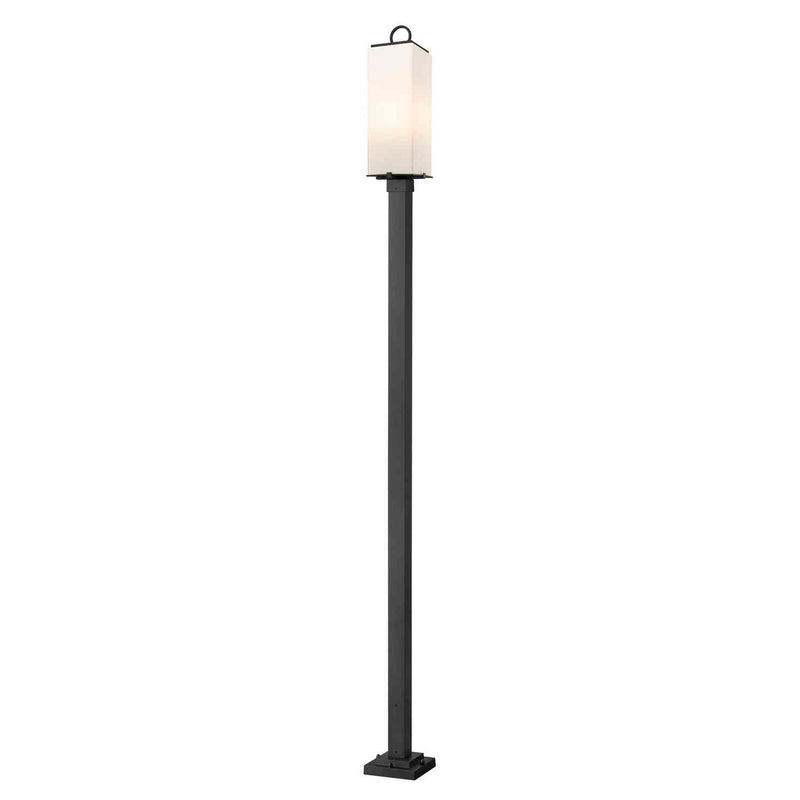 Z-Lite - 593PHBS-536P-BK - Three Light Outdoor Post Mounted Fixture - Sana - Black