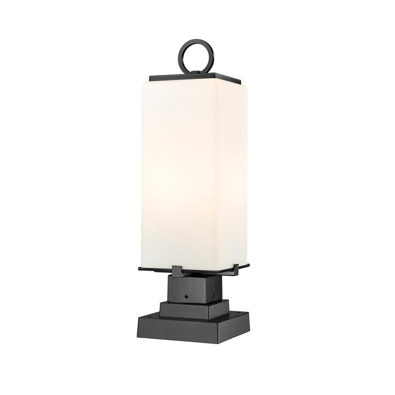 Z-Lite - 593PHMS-SQPM-BK - Two Light Outdoor Pier Mounted Fixture - Sana - Black