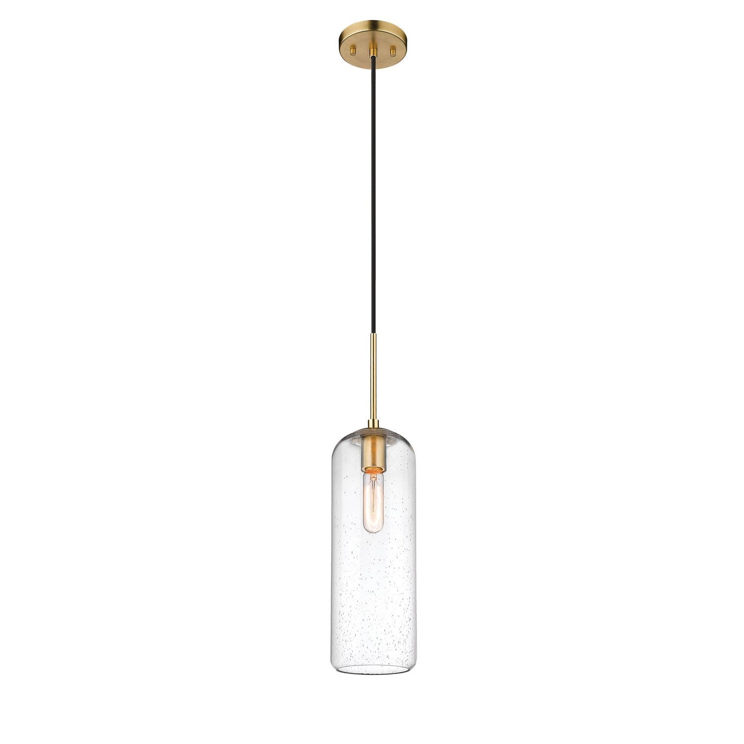 Z-Lite - 738P22-HBR - One Light Pendant - Monty - Heritage Brass
