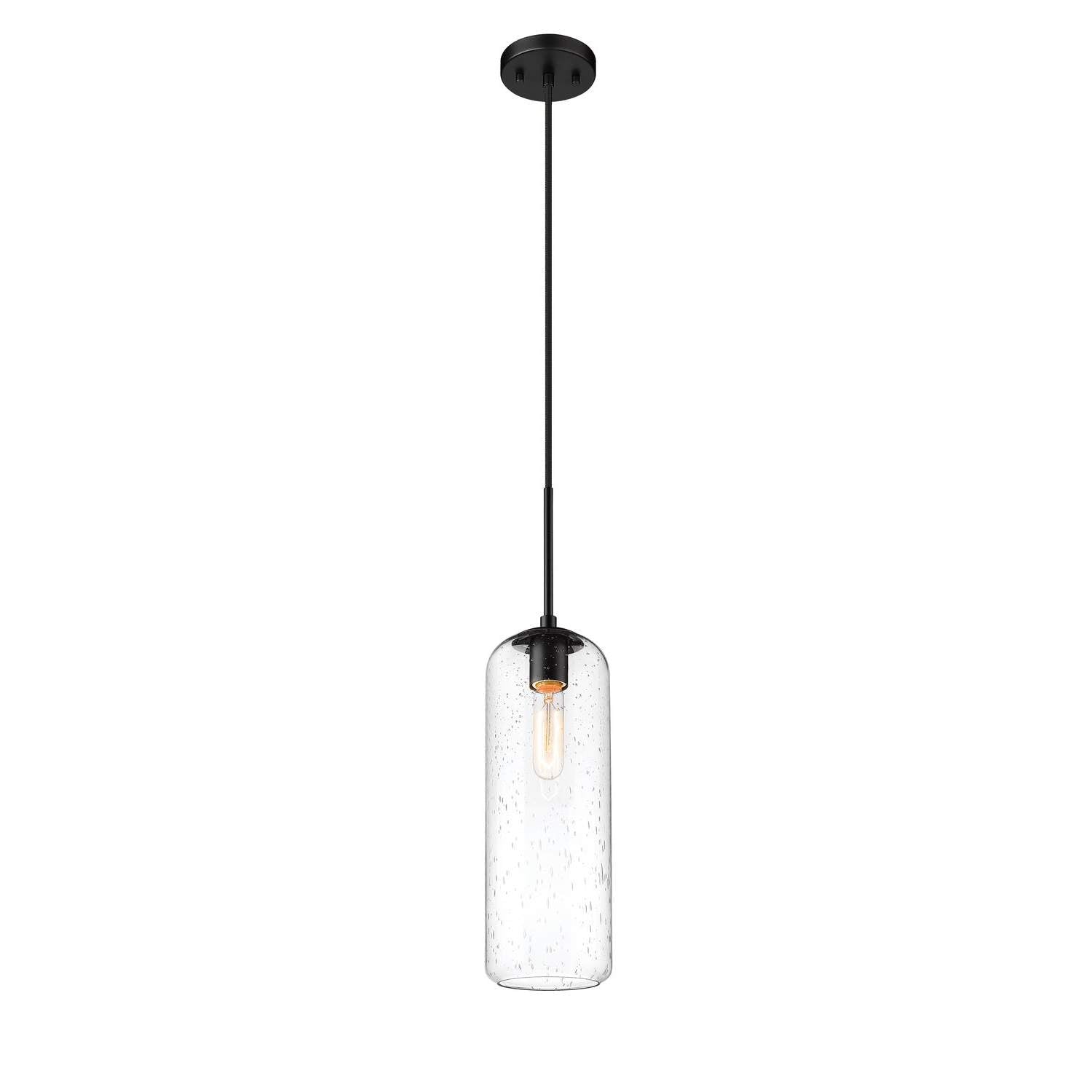 Z-Lite - 738P22-MB - One Light Pendant - Monty - Matte Black