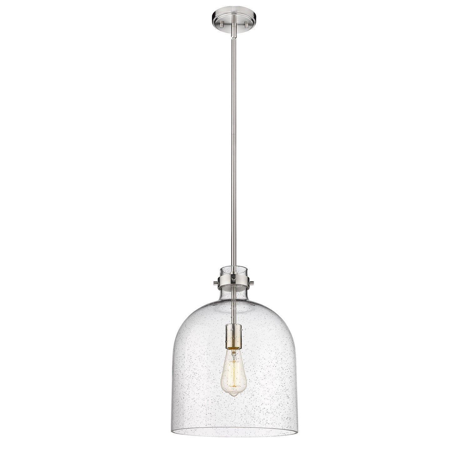 Z-Lite - 817-12BN - One Light Pendant - Pearson - Brushed Nickel