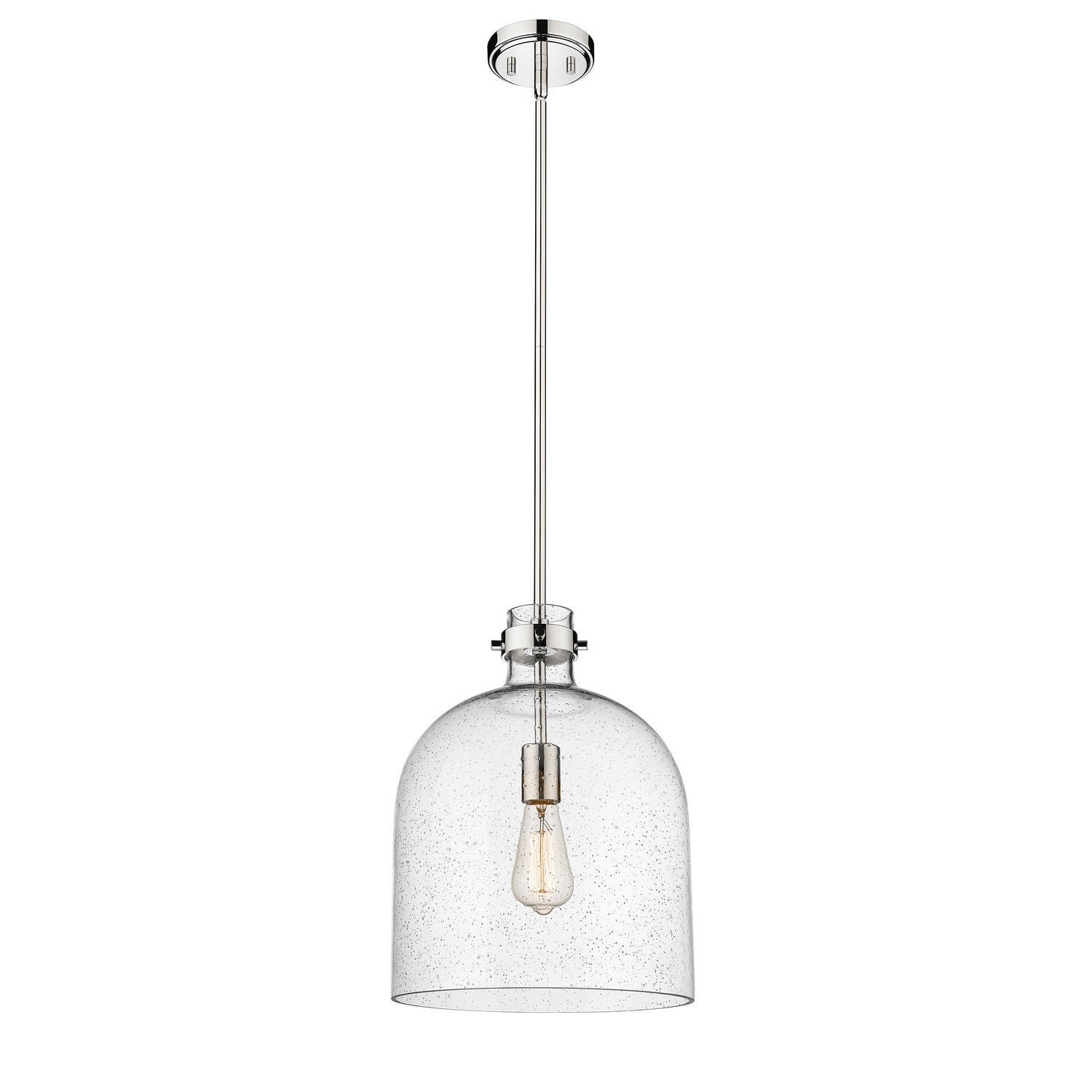 Z-Lite - 817-12PN - One Light Pendant - Pearson - Polished Nickel
