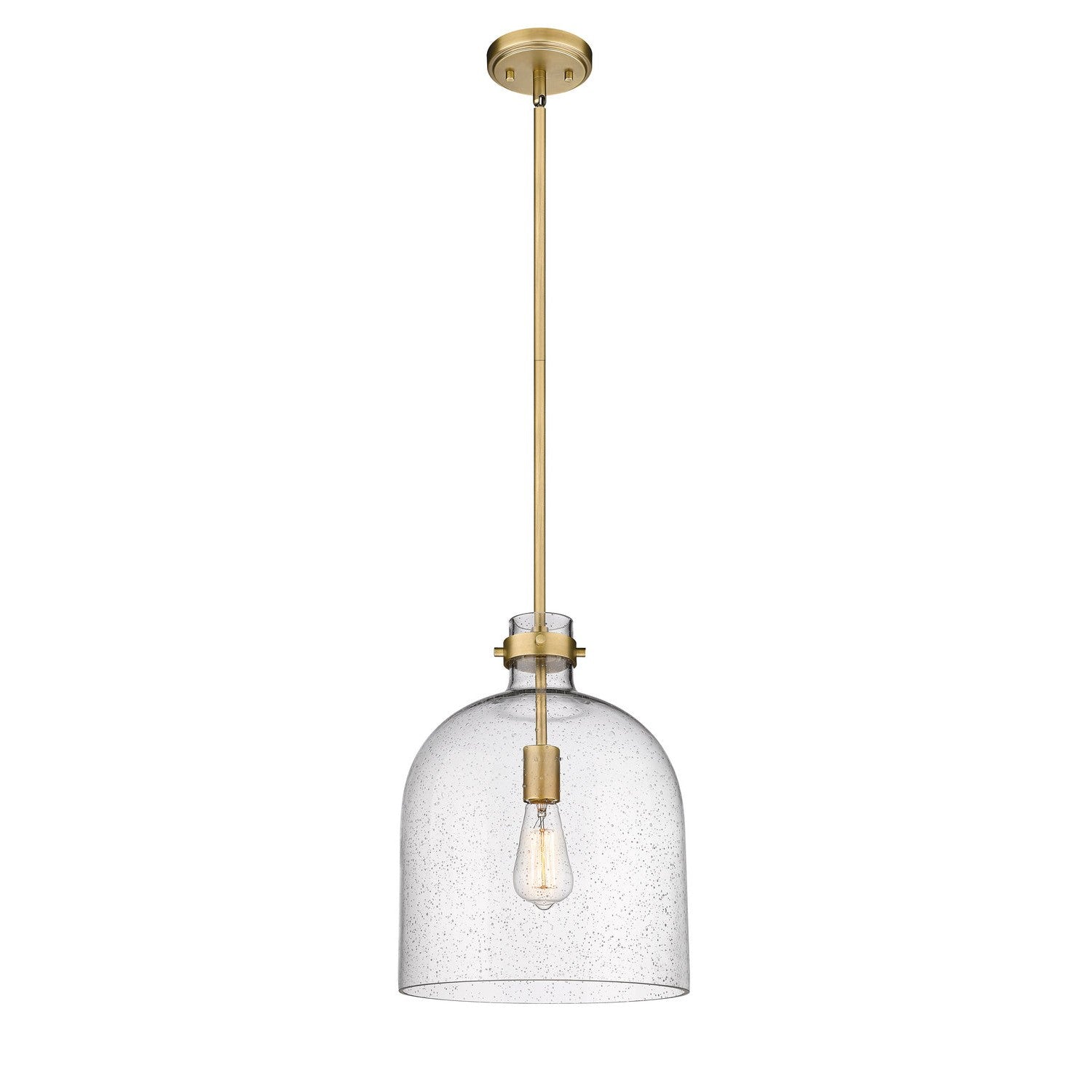 Z-Lite - 817-12RB - One Light Pendant - Pearson - Rubbed Brass