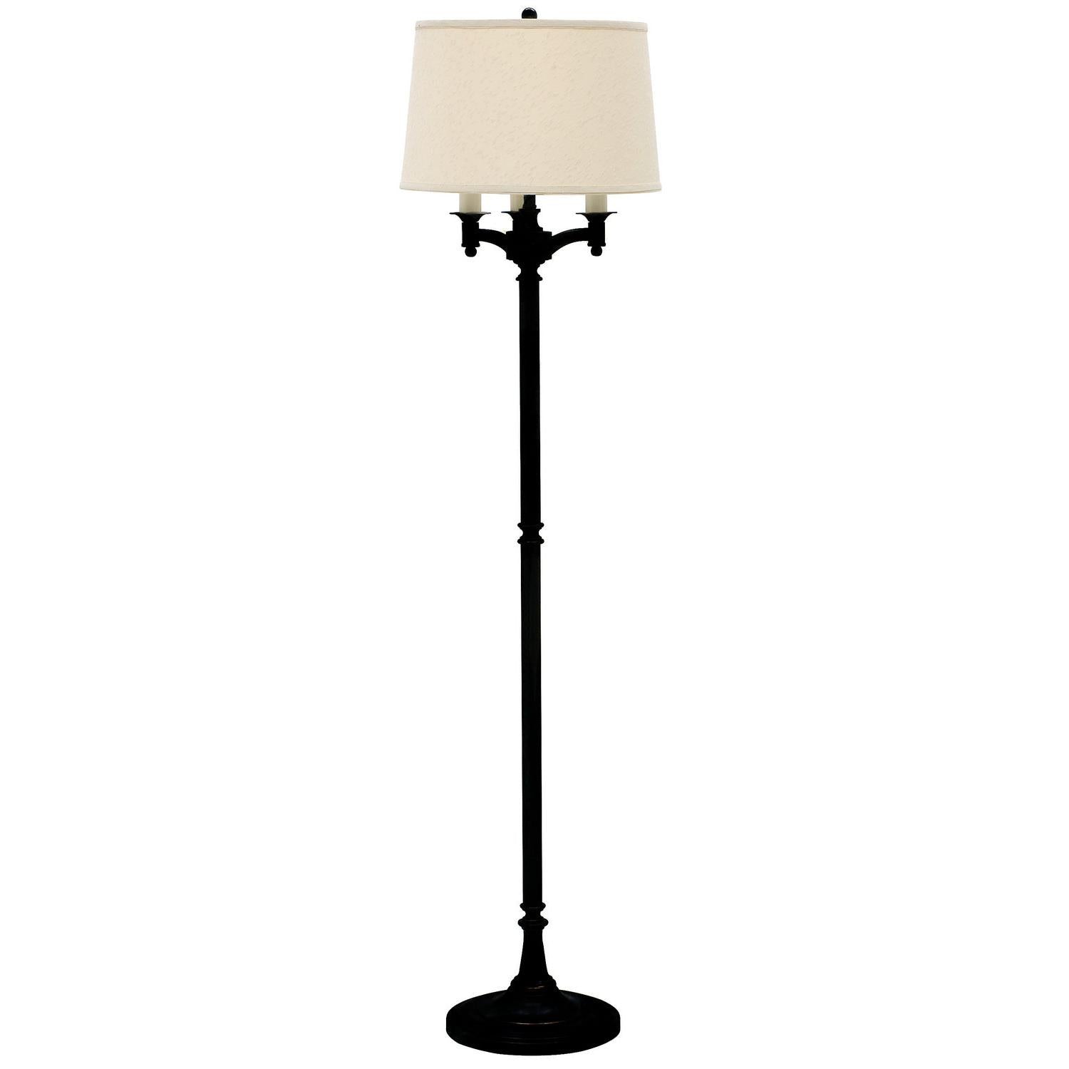 House of Troy - L800-BLK - Four Light Floor Lamp - Lancaster - Black