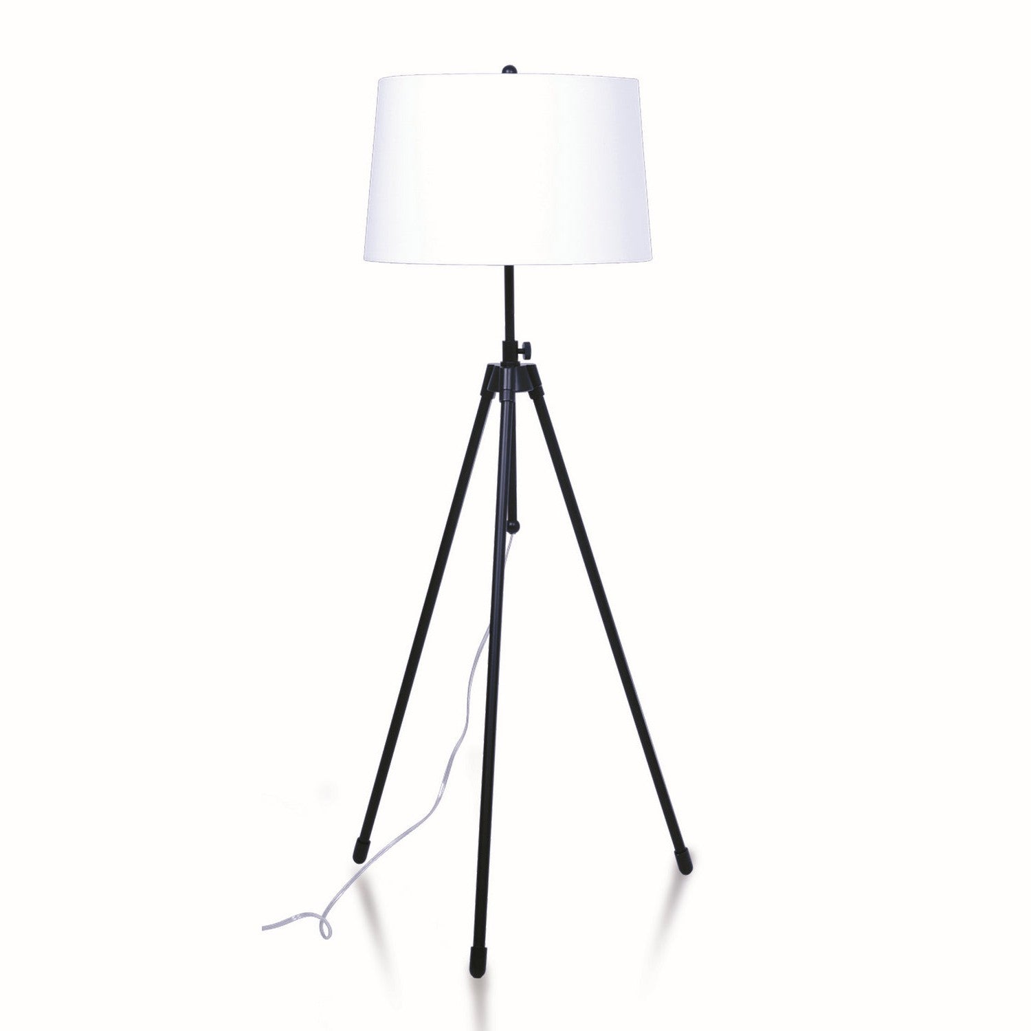 House of Troy - TR201-BLK - One Light Floor Lamp - Tripod - Black