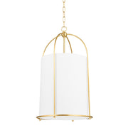 Hudson Valley - 4816-AGB - One Light Lantern - Orlando - Aged Brass