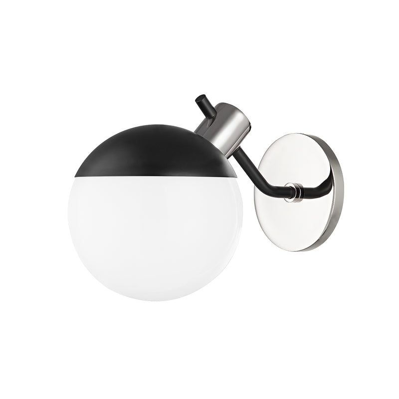 Mitzi - H573101-PN/SBK - LED Wall Sconce - Miranda - Polished Nickel/Soft Black