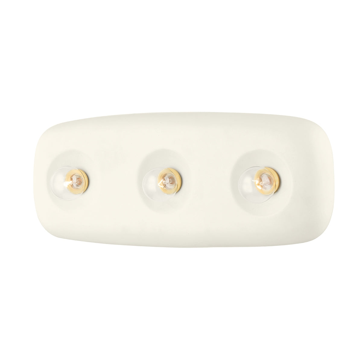Mitzi - H718303-AGB/CSI - Three Light Bath and Vanity - Colleen - Aged Brass/Satin Ivory