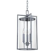 Troy Lighting - F1146-WZN - Three Light Outdoor Lantern - Percy - Weathered Zinc