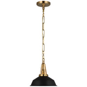 Visual Comfort Signature - CHC 5460AB-BLK - LED Pendant - Layton - Antique-Burnished Brass