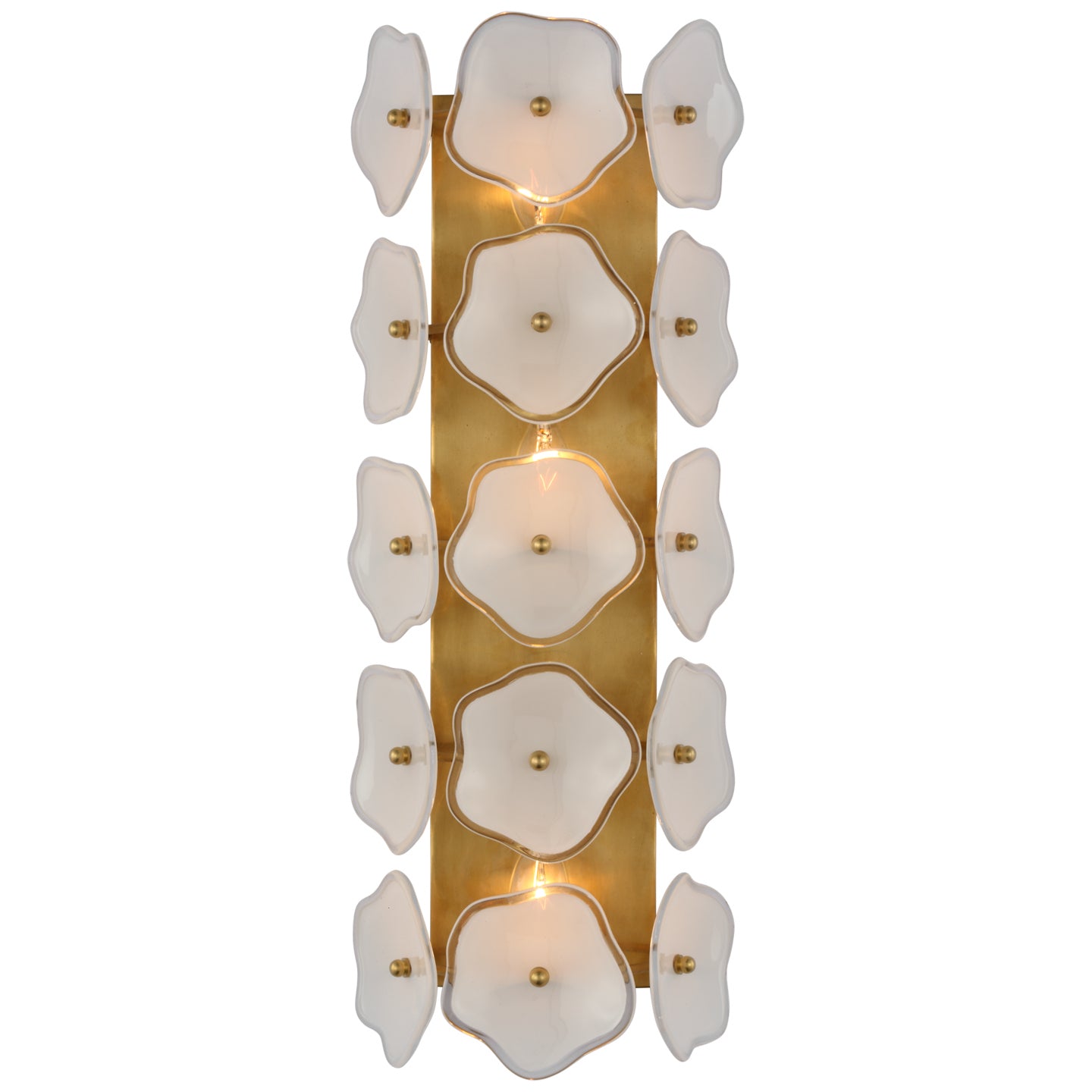 Visual Comfort Signature - KS 2066SB-CRE - LED Wall Sconce - Leighton - Soft Brass