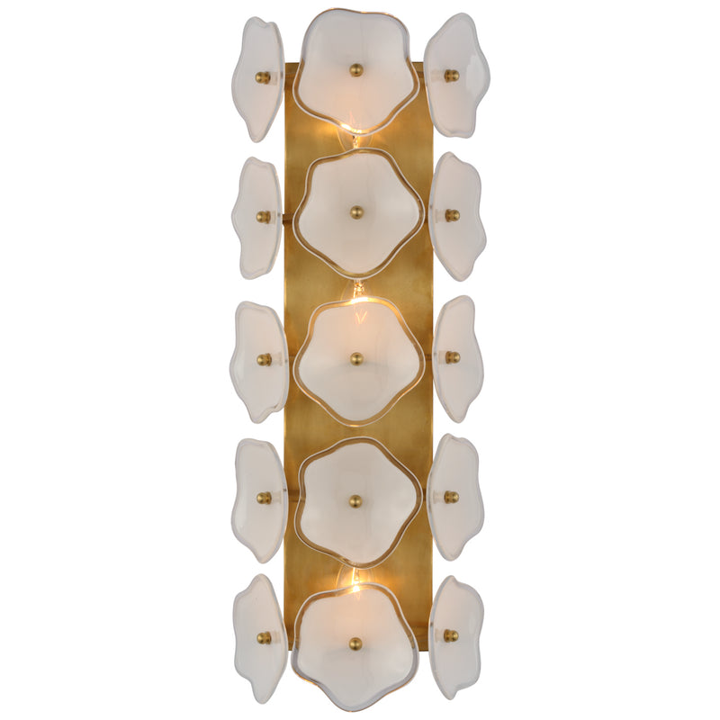 Visual Comfort Signature - KS 2066SB-CRE - LED Wall Sconce - Leighton - Soft Brass