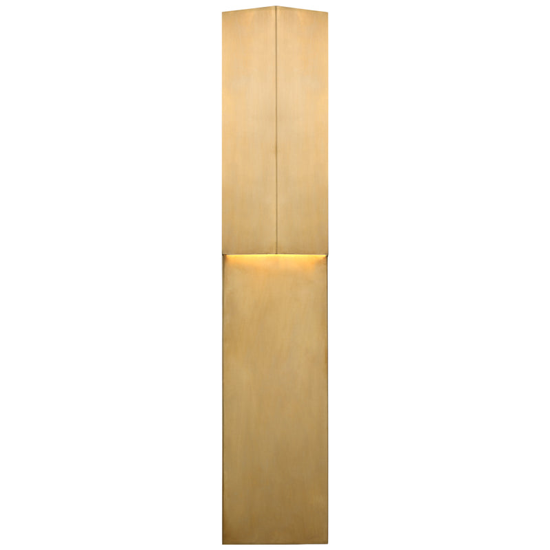 Visual Comfort Signature - KW 2782AB - LED Outdoor Wall Sconce - Rega - Antique-Burnished Brass