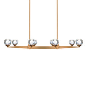 Modern Forms - PD-82044-AB - LED Chandelier - Double Bubble - Aged Brass