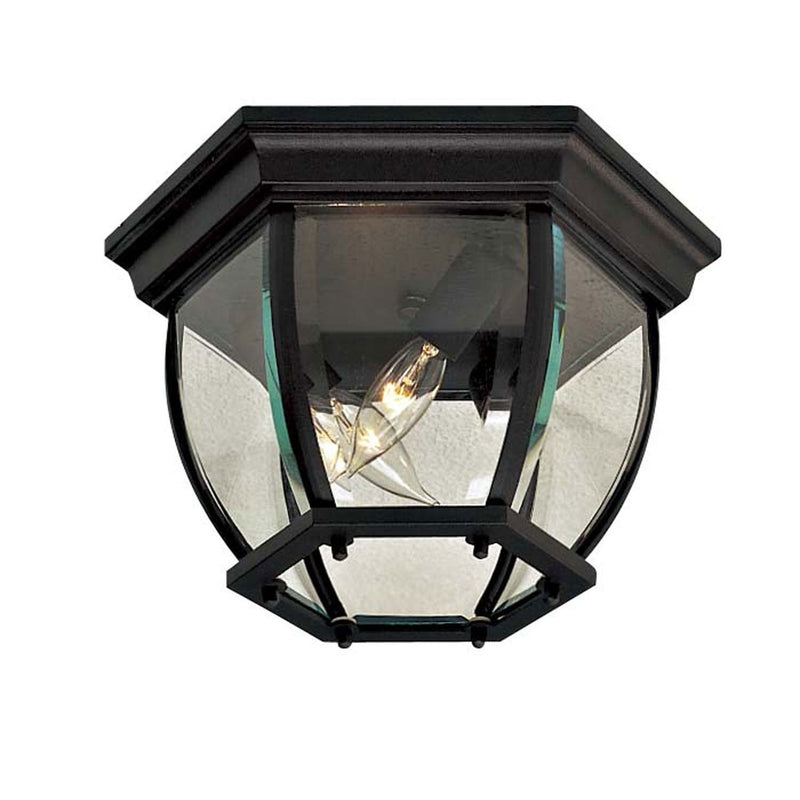Minka-Lavery - 71174-66 - Three Light Flush Mount - Wyndmere - Coal