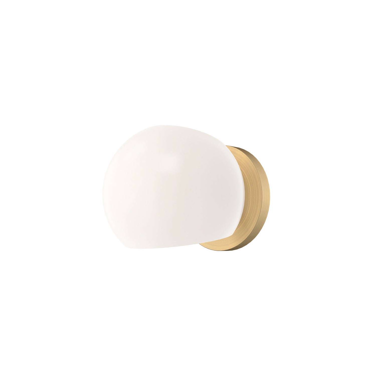 Alora - WV548006BGOP - One Light Vanity - Willow - Brushed Gold/Opal Matte Glass