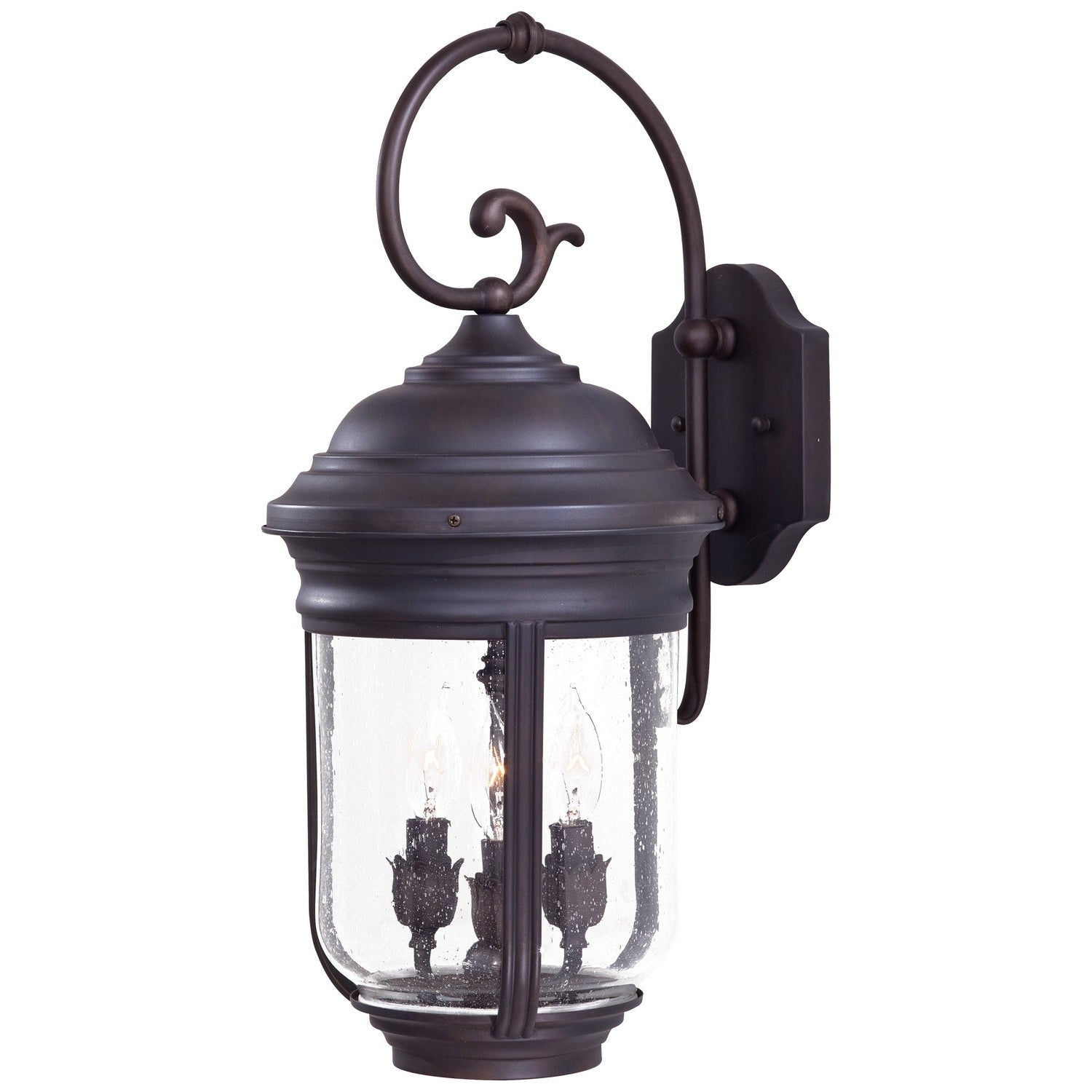 Minka-Lavery - 8811-57 - Three Light Wall Mount - Amherst - Roman Bronze