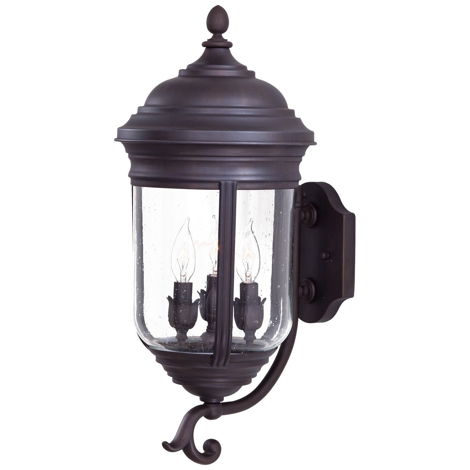 Minka-Lavery - 8815-57 - Three Light Wall Mount - Amherst - Roman Bronze