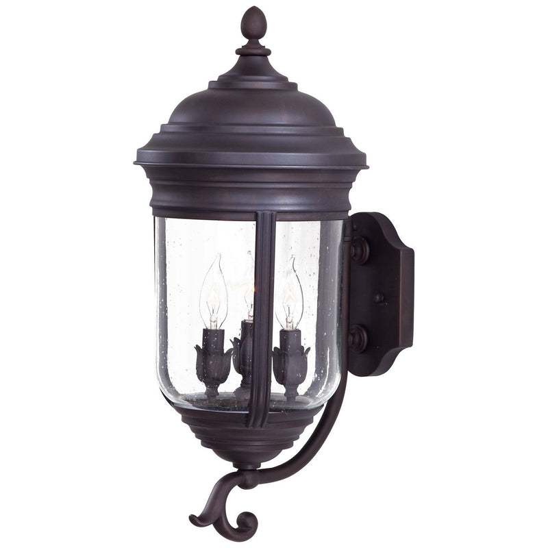 Minka-Lavery - 8815-57 - Three Light Wall Mount - Amherst - Roman Bronze