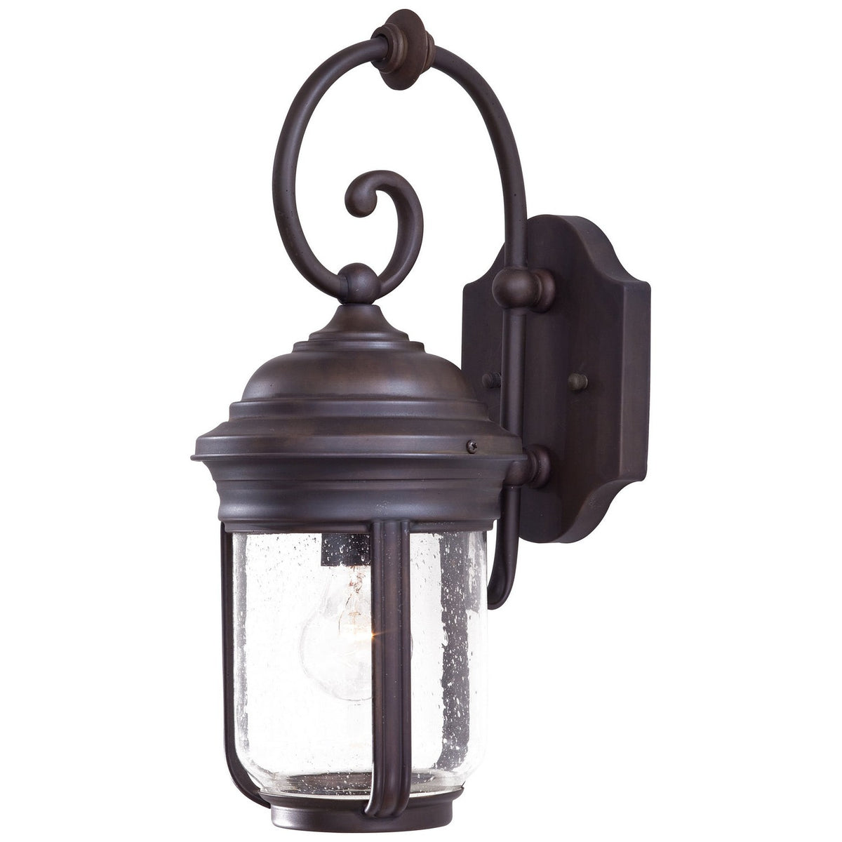 Minka-Lavery - 8817-57 - One Light Wall Mount - Amherst - Roman Bronze