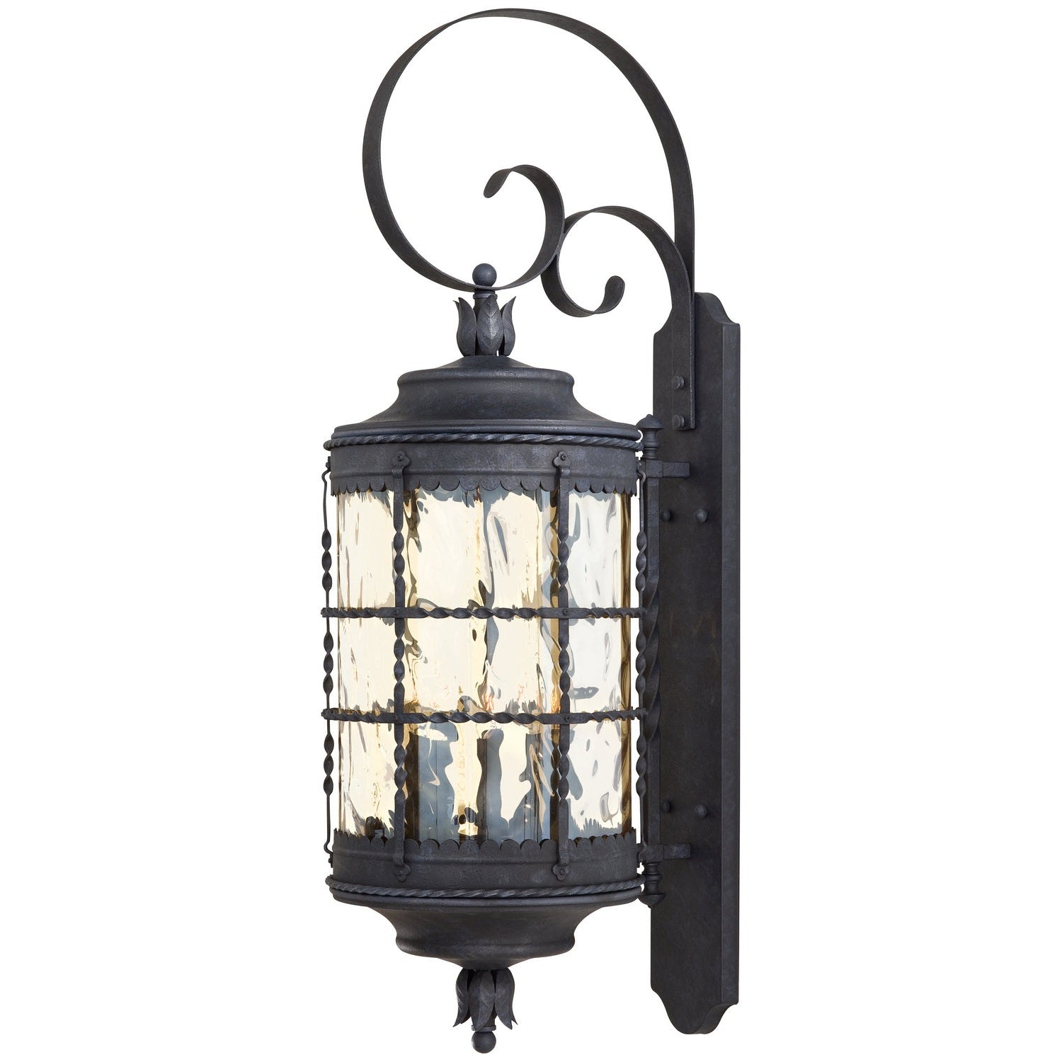 Minka-Lavery - 8883-A39 - Five Light Wall Mount - Mallorca - Spanish Iron