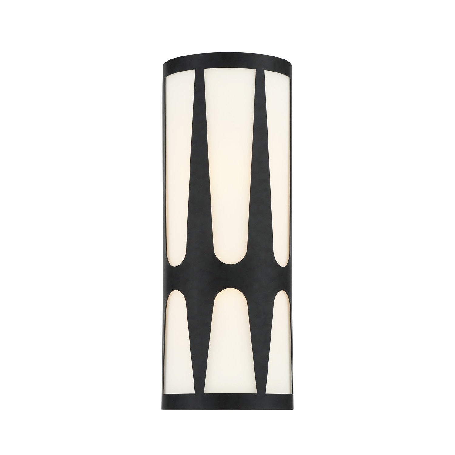 Crystorama - ROY-802-BK - Two Light Wall Sconce - Royston - Black
