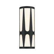 Crystorama - ROY-802-BK - Two Light Wall Sconce - Royston - Black