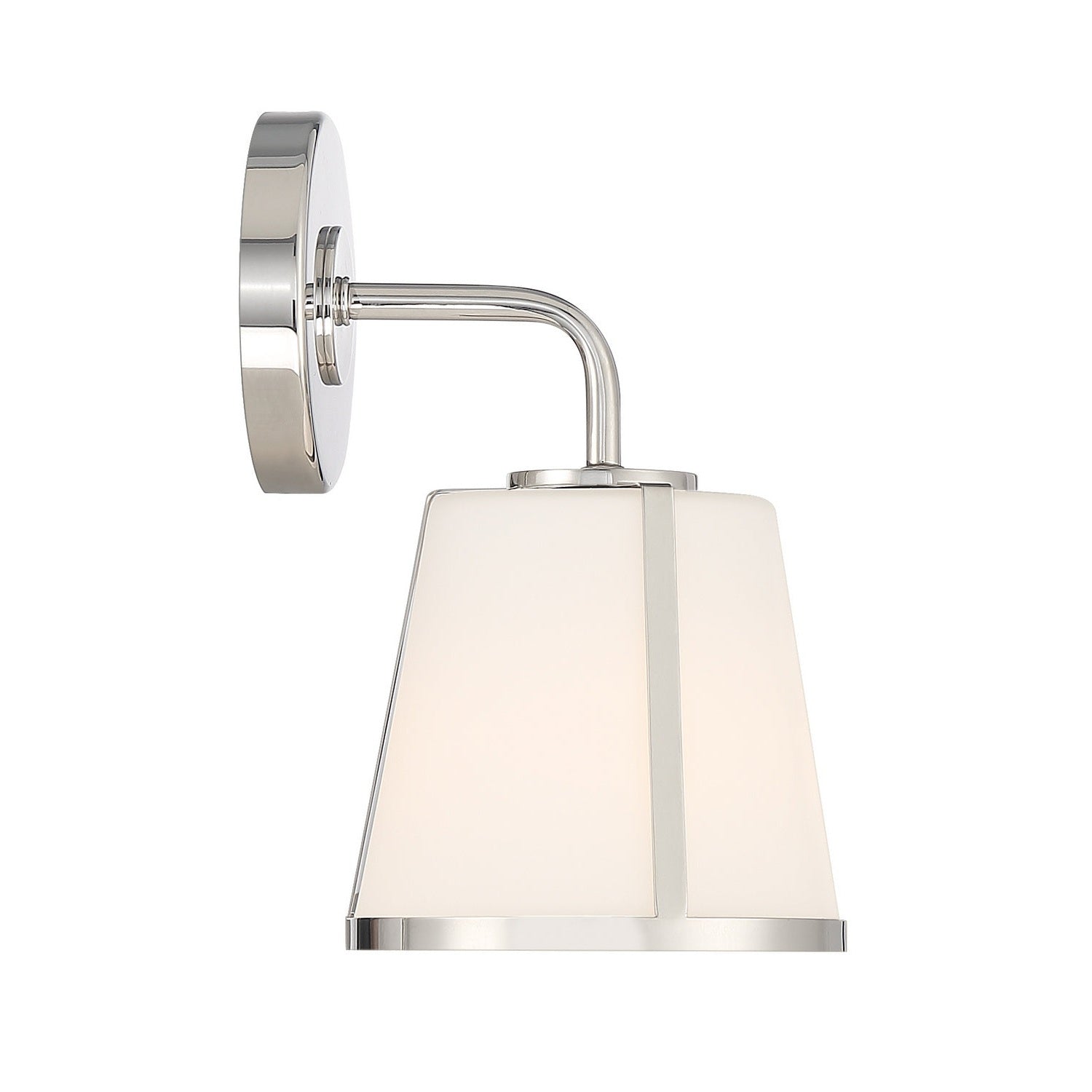 Crystorama - FUL-911-PN - One Light Wall Sconce - Fulton - Polished Nickel