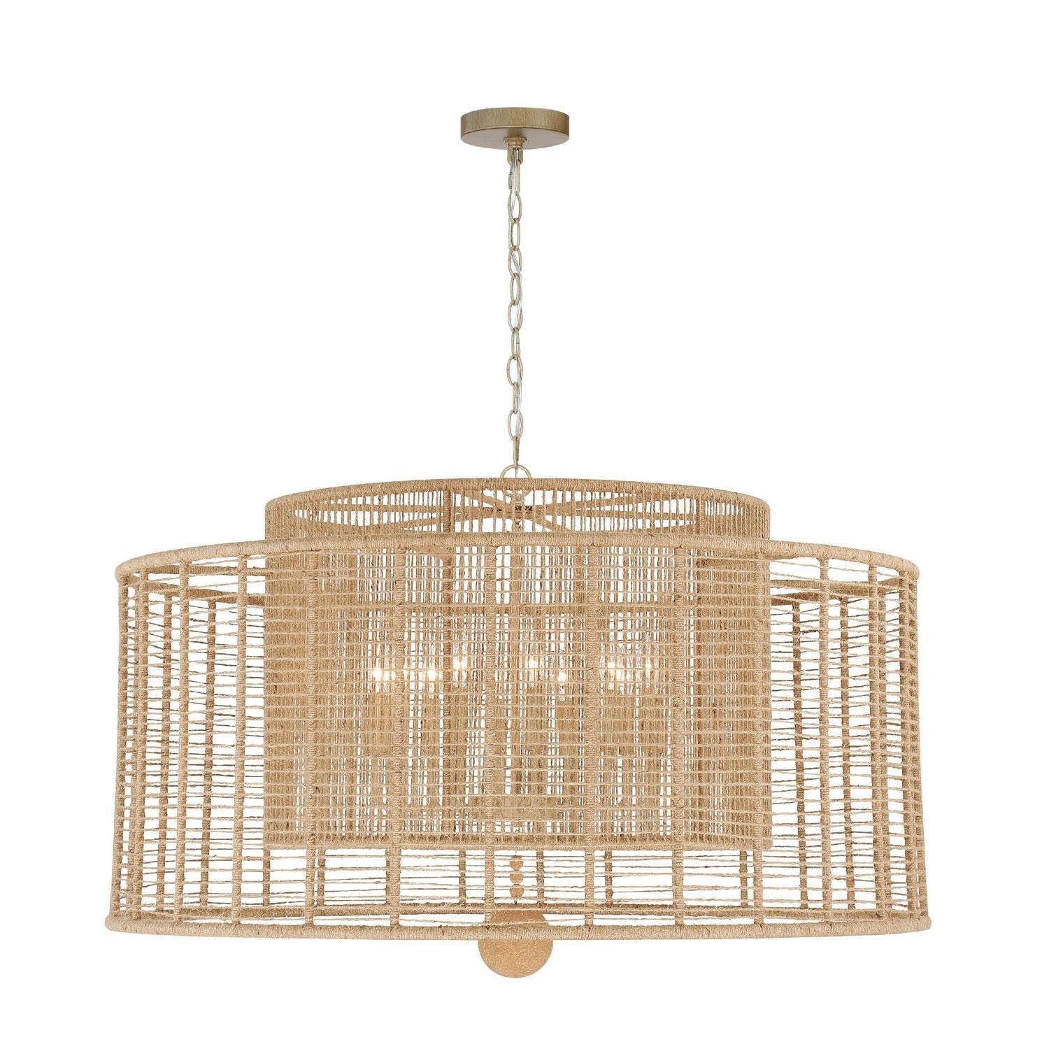 Crystorama - JAY-A5009-BS - 12 Light Chandelier - Jayna - Burnished Silver