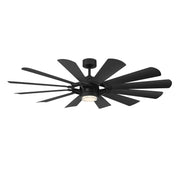 Modern Forms Fans - FR-W2201-65L-35-MB - 65"Ceiling Fan - Wynd Mill - Matte Black